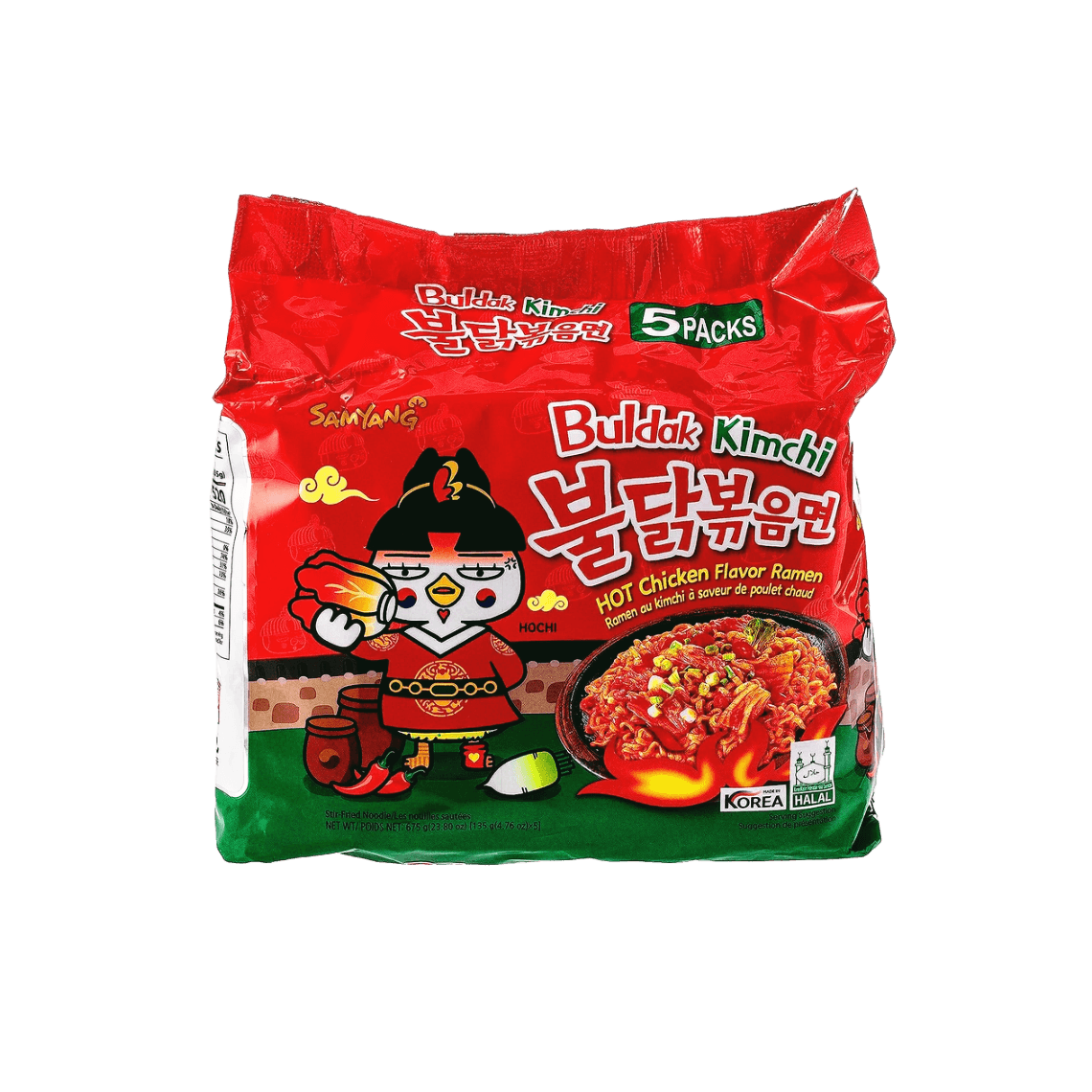 Nouilles Piquantes Buldak Poulet Kimchi SAMYANG - 3KrvL17aVMDFr4mAPdZrjR