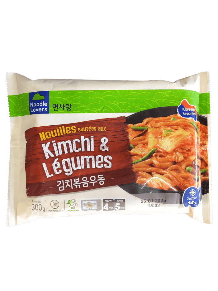 Nouilles sautées Kimchi et Légumes surgelées NOODLE LOVERS - 60lQvffGgkEssxgIS8t8jE