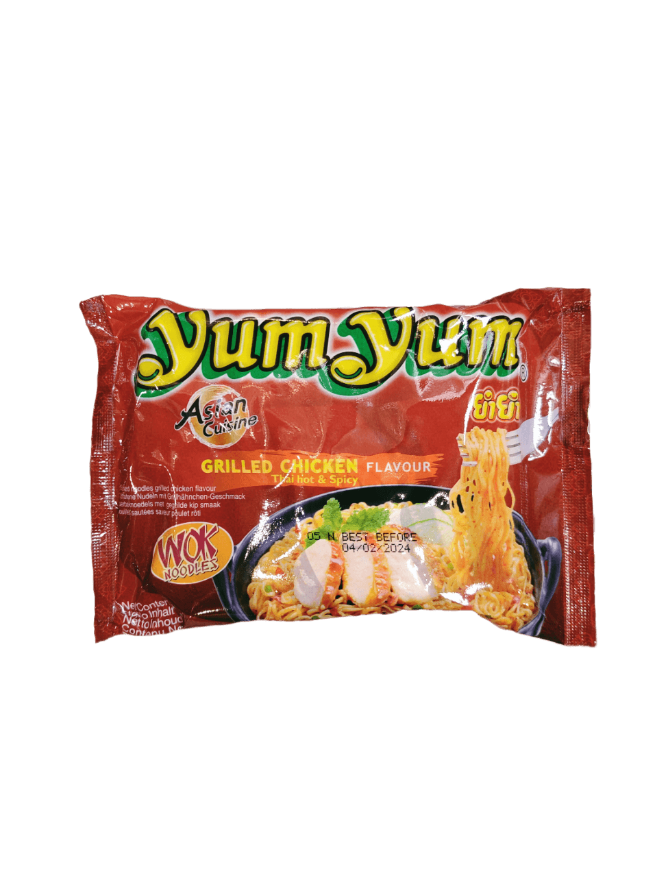 Nouilles instantanées Poulet Grillé Thaï YUM YUM - 6C7c02wxs8QXCDfRWBJ2nL