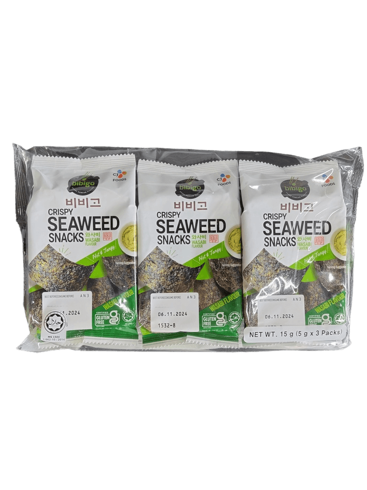 Snacks d'Algues Wasabi Multipack BIBIGO - 6cbBD2JZZE3mR2SEoj974Z
