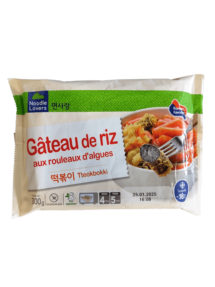 Gâteaux de riz Tteokbokki aux rouleaux d'algues surgelés NOODLE LOVERS - 6xfKsCtpZalA794LGnFhRj